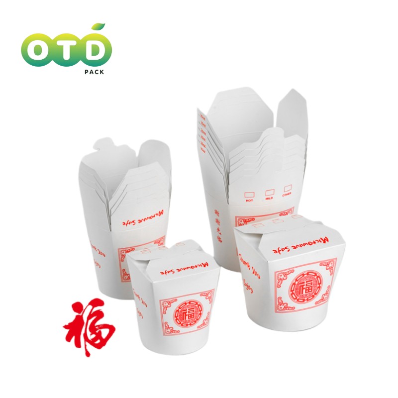 Meal Prep Noodles - 20/40 Buah Paket Logo Keberuntungan Cina