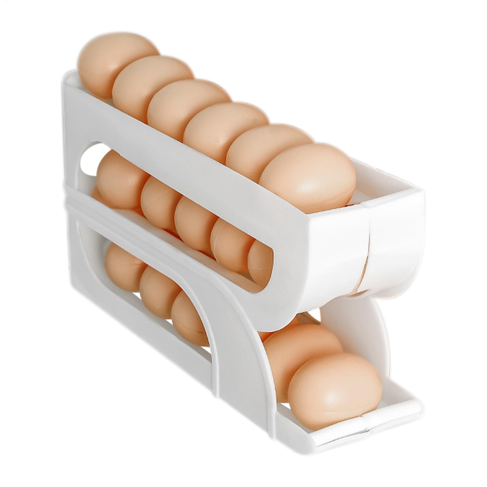 Meal Prep Egg Whites - Rak Telur Otomatis 3 Tingkat untuk