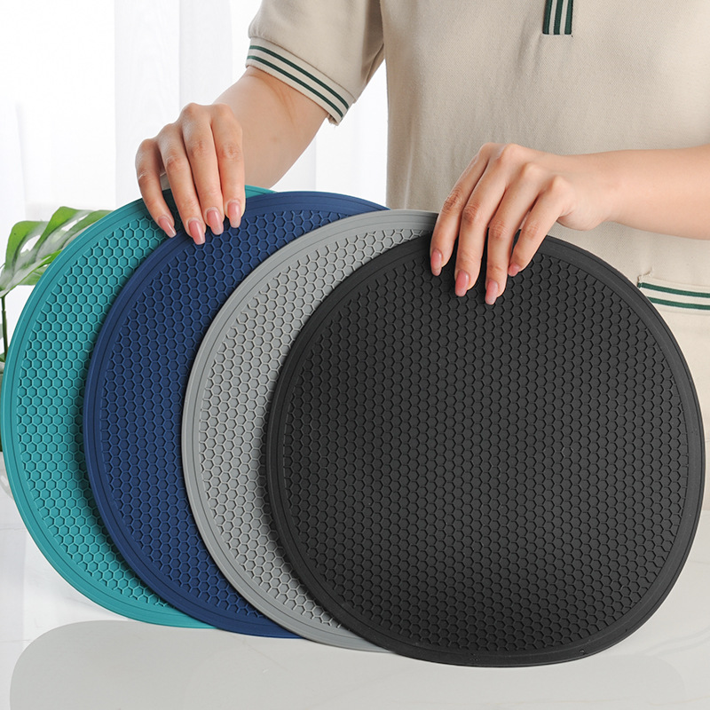 Food Prep Mat - Alas silikon besar 30cm, tatakan tahan