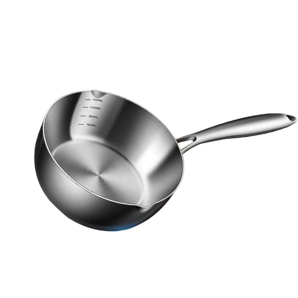 Meal Prep Japanese Food - Pemanas Susu Stainless Steel Jepang 16cm