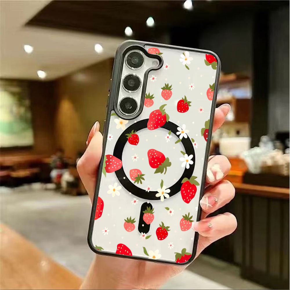Casing Ponsel Pengisian Daya N - Strawberry Huller ulasan dan harga