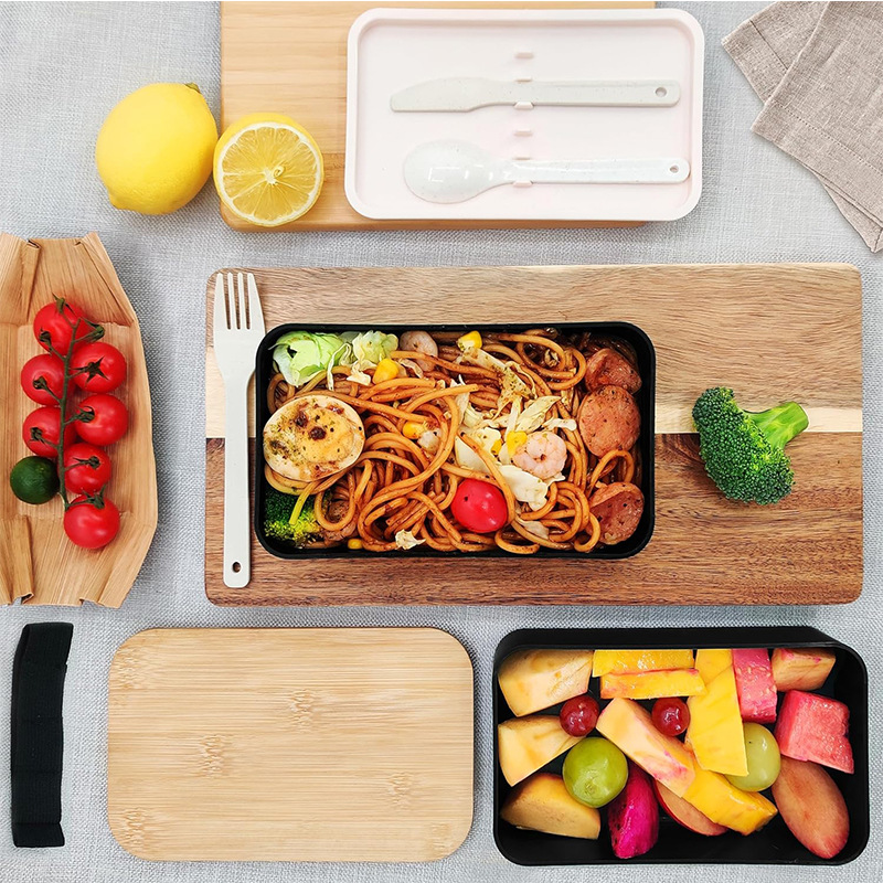 Kotak Makan Bento Jepang Dua L - Meal Prep Japanese Food ulasan dan harga