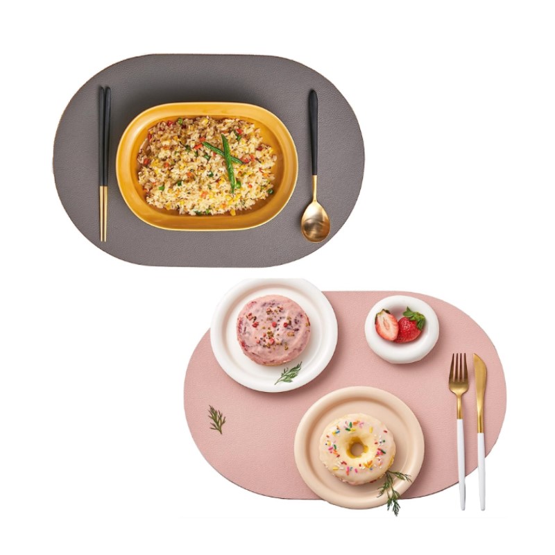 Set 2 tatakan meja merah muda  - Food Prep Mat ulasan dan harga