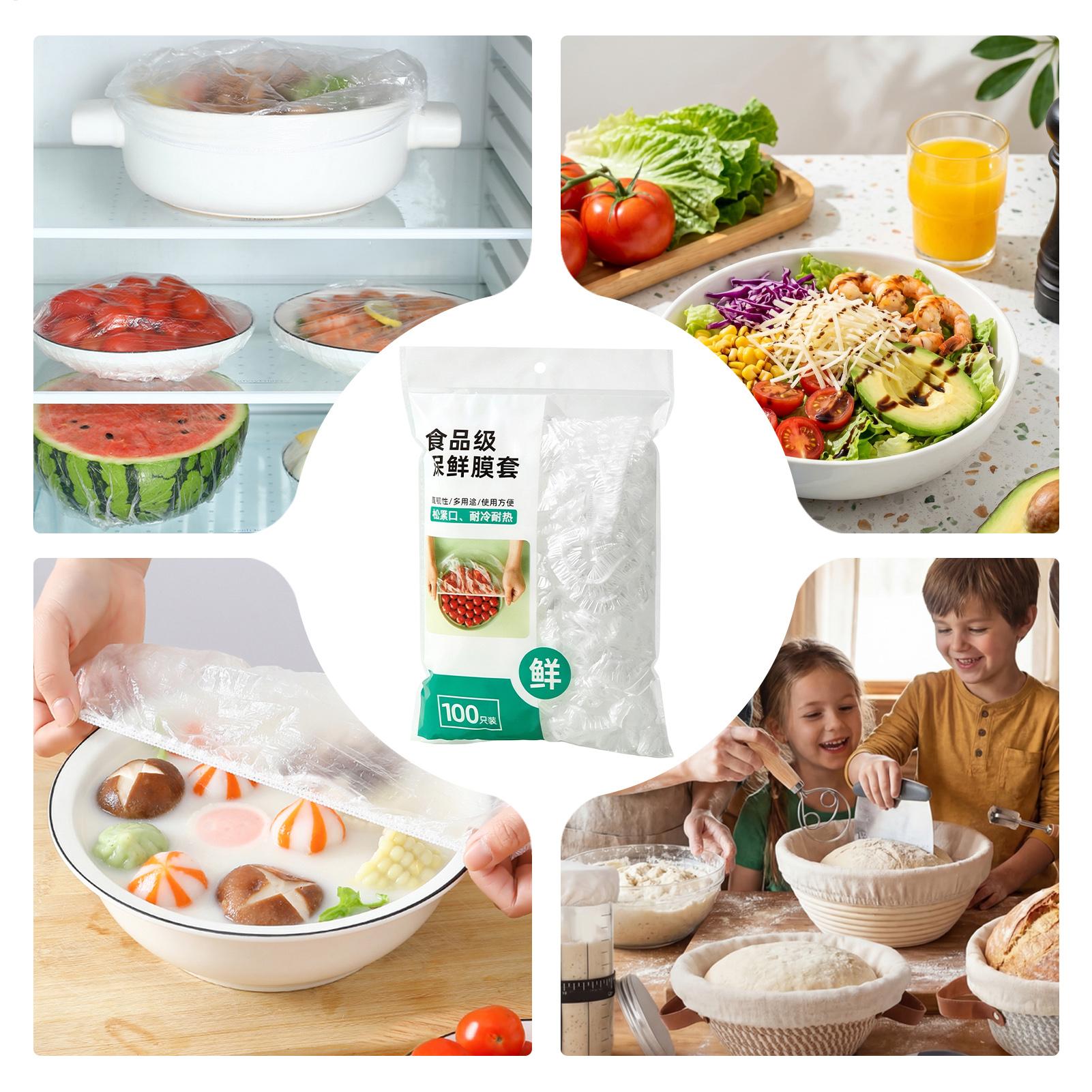 100 pcs Penutup Makanan Elasti - Meal Prep Wraps ulasan dan harga