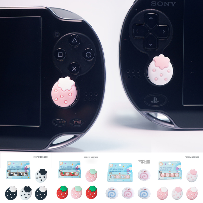 4 Buah Penutup Joystick Tutup  - Strawberry Huller ulasan dan harga
