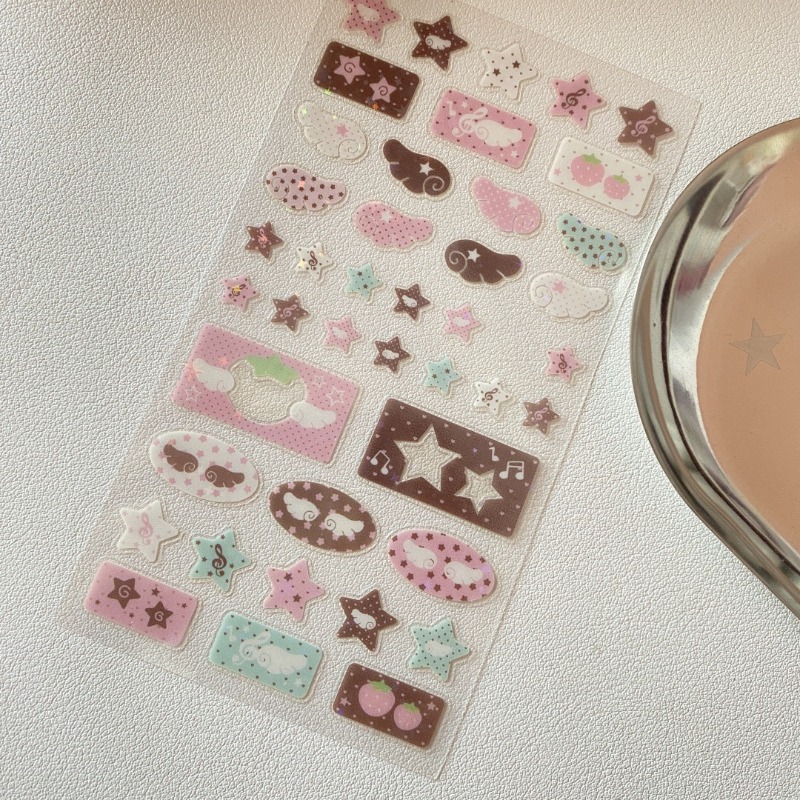 Stiker Scrapbooking Film Glitt - Strawberry Huller ulasan dan harga