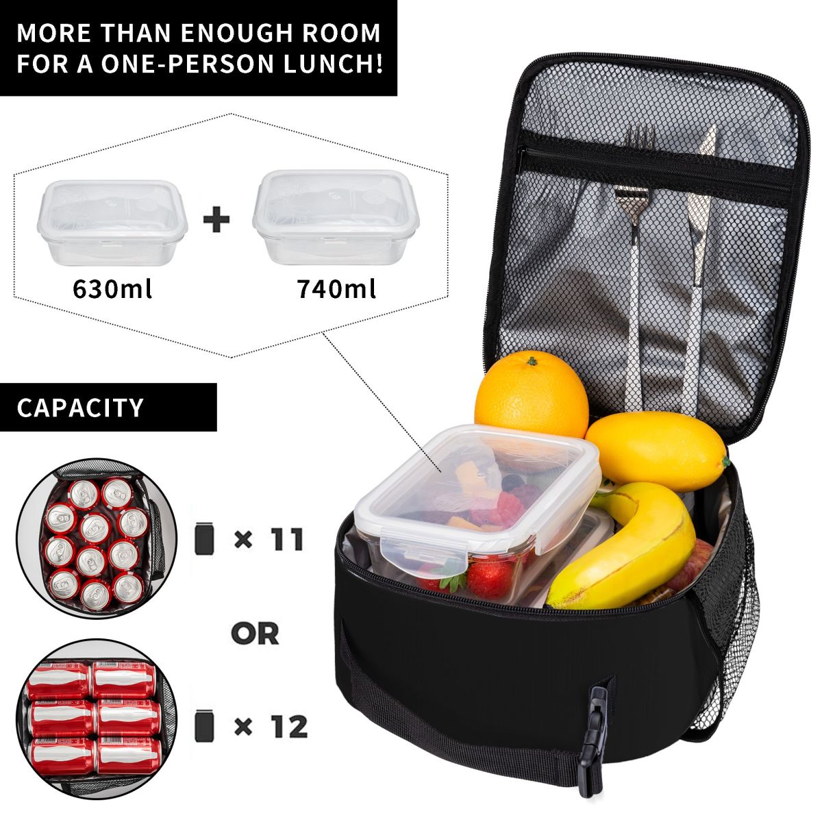 Penjualan Panas Tas Makan Sian - Meal Prep Noodles ulasan dan harga