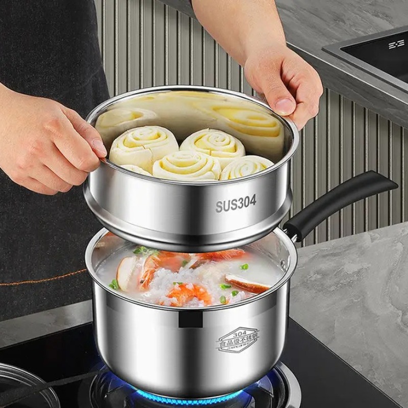 Panci Susu Stainless Steel 304 - Meal Prep Noodles ulasan dan harga