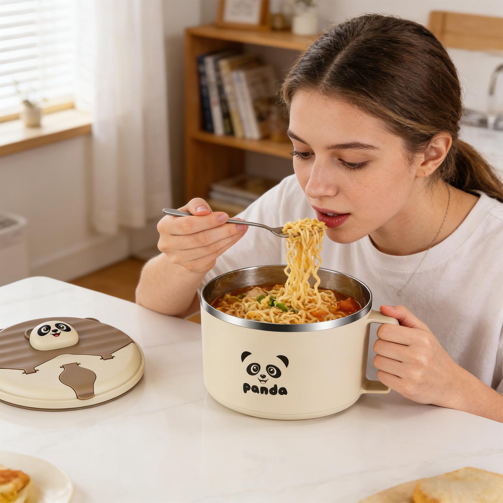 Mangkuk Sup dengan Tutup Wadah - Meal Prep Noodles ulasan dan harga