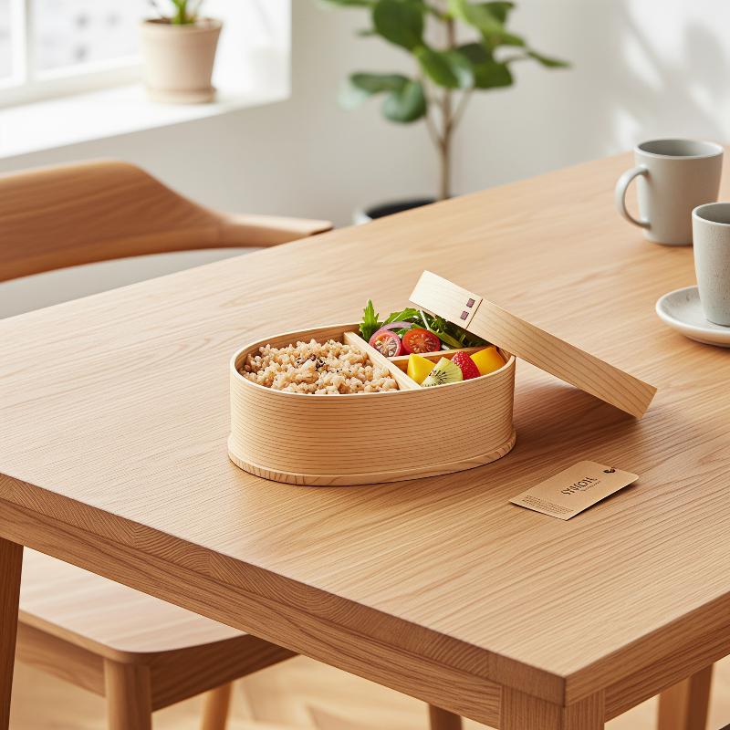 Kotak Makan Siang Kayu Gaya Je - Meal Prep Japanese Food ulasan dan harga
