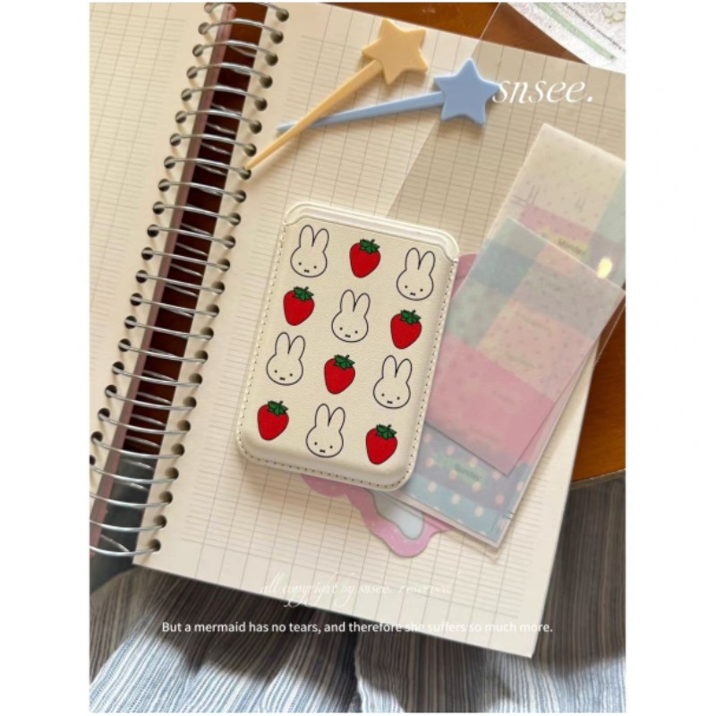 Casing Kartu Magnetik Kelinci  - Strawberry Huller ulasan dan harga