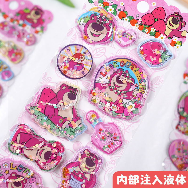 Stiker 3D Beruang Stroberi Kaw - Strawberry Huller ulasan dan harga