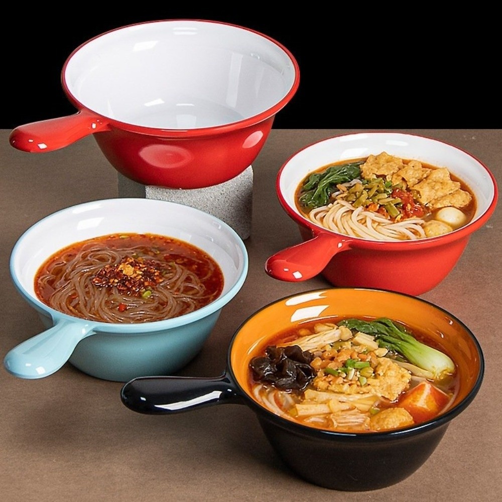 Mangkuk Mie Melamin Anti Jatuh - Meal Prep Noodles ulasan dan harga