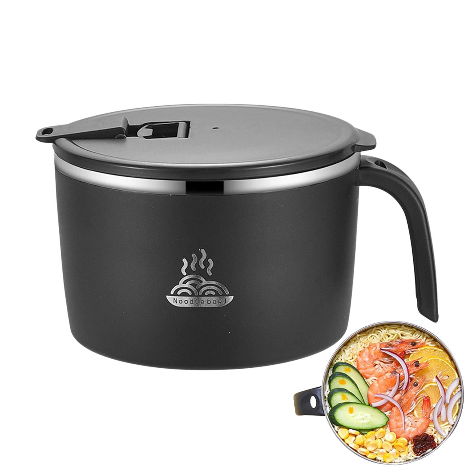 Mangkuk Sup Dengan Tutup Wadah - Meal Prep Noodles ulasan dan harga