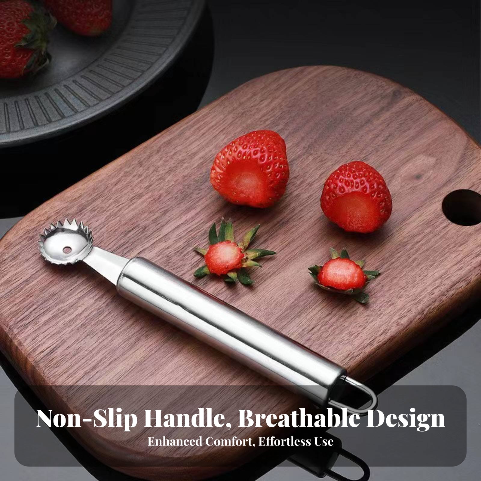 Alat Pengupas Stroberi Multifu - Strawberry Huller ulasan dan harga