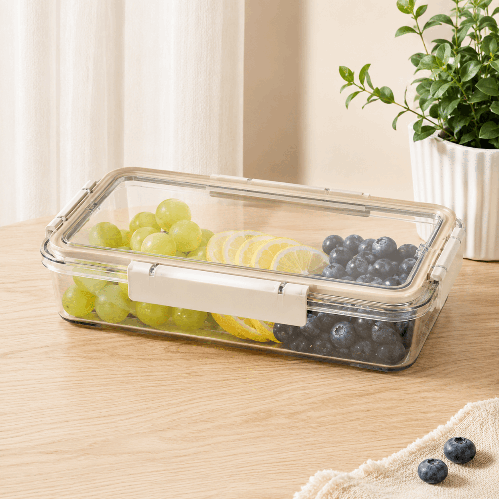 Wadah Penyimpanan Buah Transpa - Meal Prep Noodles ulasan dan harga