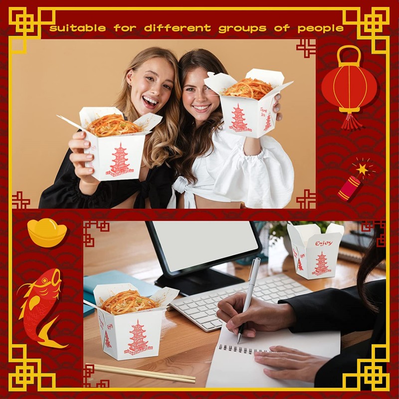 Pagoda Cina Bawa Pulang Wadah  - Meal Prep Noodles ulasan dan harga